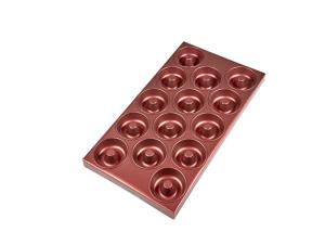 China Anti Heat 14 Cups 720x400mm 1.0mm Muffin Cake Pan Donuts factory