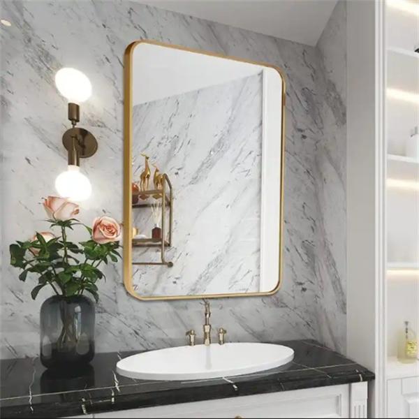 Clear Glass Custom Framed Standing Dress Mirror for Large Full Length Body Salon