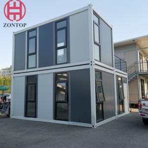 China Zontop Luxury Resort Apartment Modular Prefabricated Modern Design Living House Prefab Flat Pack Container Home factory