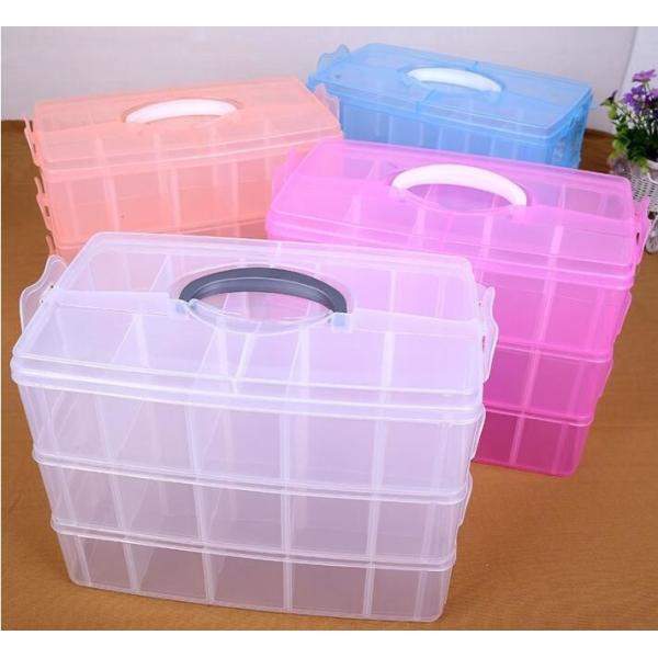 China Parts Stocker Organizer PP Plastic Storage Box, pp EVA plastic adjustable plastic storage box, PLASTIC MESS ARTICLE TABL factory