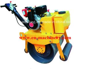 China Walk Behind Construction Machinery Single Drum Road Roller Of Concrete Tools factory