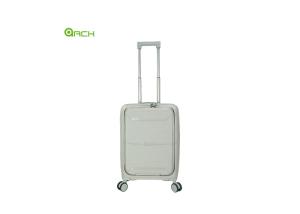 China Manufacturer PP Hard Sided Travel Trolley Luggage with Double Spinner Wheels factory
