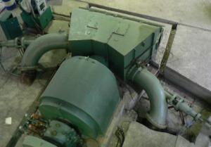 China 92% Efficiency Micro Horizontal Pelton Turbine 2800kw For Hydro Power Plant factory