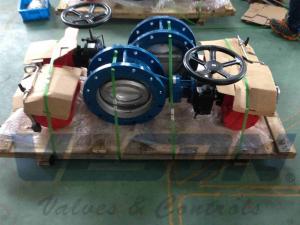 China Quarter Turn Butterfly Emergency Shutdown Valve For Water &amp; Waste Valves factory