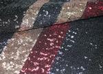 Multi - Color Embroidered Shiny Sequin Fabric Azo Free For Evening Dress