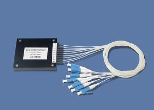 Durable Wavelength Division Multiplexer ABS / LGX Box Type WDM Series CWDM Mux Demux Module