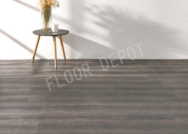 4mm Stone Composite Vinyl Flooring Click System Embossed With UV Coating