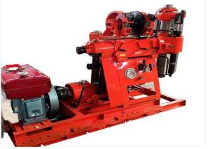 China Geotechnical Soil Test Drill Rig for kenya With Mud Pump factory