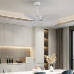 Vintage Style Black White Living Room Bedroom Decorative 5 ABS Blades Modern