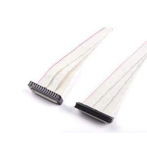 China 1.27mm Computer Ribbon Cable 300V 2.54 IDC 2 Pin-64 Pin Annealed Stranded factory