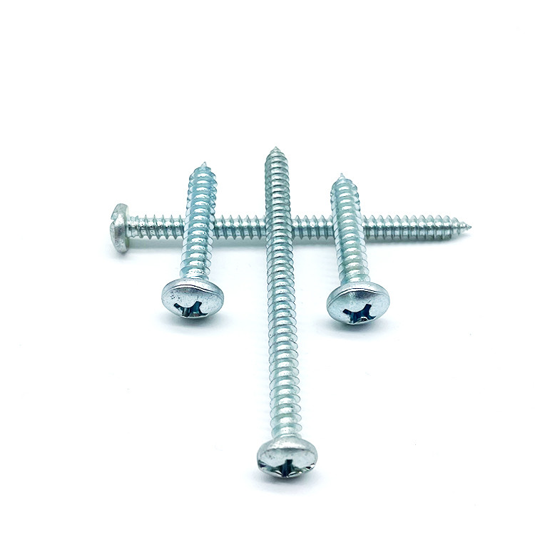 China Stainless Steel Din 7981 Phillips Drive Pan Head Self Tapping Screws For Metal factory