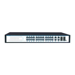 China Factory OEM/ODM Switch Tvwplink Gigabit Poe 28 port 24*10/100/1000mbps POE port,4*1000mbps UP-Link port,4*1000mbps SFP factory
