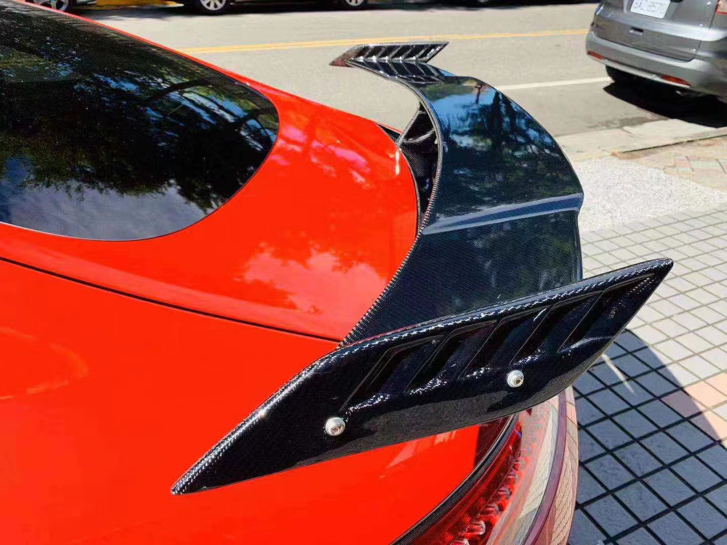 For Mercedes AMG GT Carbon Fiber Body Kit AMG GT Carbon Fiber Front Lip Diffuser Spoiler