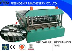 China High Forming Speed 40m/min Roof Roll Forming Machinery With Color Coated factory