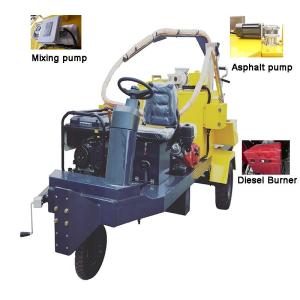 China 350L Asphalt Pavement Patching Equipment Filing Crack Road Surface Sealing Machine factory