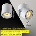 148mm Height Household 5Ｗ Led Track Lighting Heads No Mercury