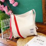 New canvas small ring shoulder Messenger bag simple portable leisure Joker bag