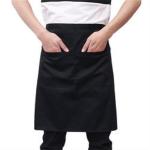Waterproof Bartender Cotton Kitchen Bar Bistro Logo Waitress Short Waiter Waist