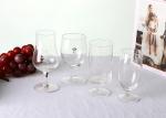 Airlines Lead Free Crystal Drinking Glasses OEM 28Oz Hand Blown Wine Glass