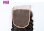 100% Brazilian Deep Wave Free Part Closure 4*4 Lace Closure ALL Color Available