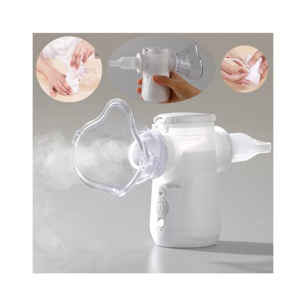 Kids Adult Inhaler Asthma Nebulizer USB Removable Battery 3μm Nebuliser For