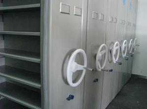 China Compact File Cabinet Storage Systems , Metal Lateral File Cabinet With Sliding Track factory