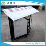 Acrylic Led Commercial Portable Bar , High Strength Portable Breakfast Bar