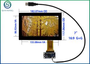 China USB 7&quot; Capacitive Multi Touch Panel Screen ITO Glass For Intelligent Appliances factory