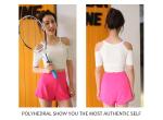 Sport Wear Three Piece Yoga Set Sport Shirt for Women Sports bra Fitness Flare