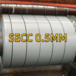 0.4MM Thick Electro Galvanized Steel Coils Sheet With Film SECC Roll