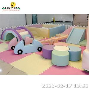 China Soft Play Climb Ball Pit Playroom Round Soft Play Equipment Soft Play Set factory