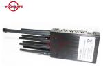 2G 3G 4G Wifi Cellular Signal Jammer 5 - 20m Effective Cover Radius Long