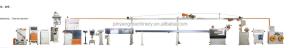 China Φ40mm Teflon Cable Extrusion Line For Extruding Extruder Teflon High Temperature Cable With Material FEP FPA factory