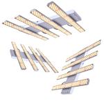Full Spectrum Commercial LED Grow Light Bar 550*550*55mm Size B4-6S