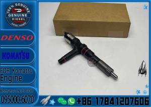 China Excavator Diesel Engine Repair Parts 095000-6070 Injector 6251-11-3100 SAA6D125E Engine Fuel Injector PC400-8 PC450-8 factory