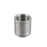 Stainless Steel 304 316 Socket Banded Female Threaded Coupling SS304 201 316 NPT