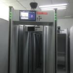 2022 best-selling models walking metal detection door body temperature