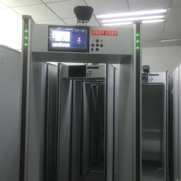 2022 best-selling models walking metal detection door body temperature