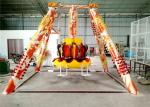 60 Degree Cool Theme Park Rides , Customized Seats Small Amusement Rides