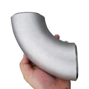 China Stainless steel 316L elbow for dye penetration test+Pickling treatment factory