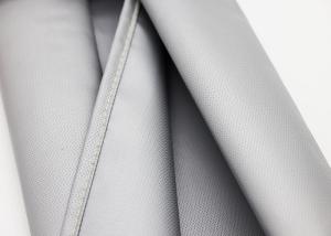 China Safety Heat Resistant Blanket , White Grey Emergency Fire Blanket factory