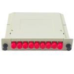 SM FTTH PLC Fiber Splitter 0.9MM 2.0mm 1x8 FC PC High Return Loss