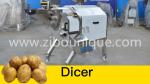 Industrial Onion Cutting Machine with 1.5kw Electric Vegetable Cube Cutter
