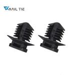 Plastic Plug In Base Diameter Range 7.6mm Nylon Cable Clamp ROHS Approved