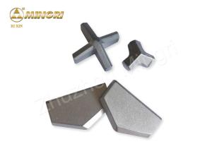 China YG8 Tungsten Carbide Tips Percussion Hammer Drill Bit Tips For Hardened Steel factory