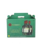 Custom 6 4 Bottle Printed Corrugated Paper Box For Wine Beer Carrier