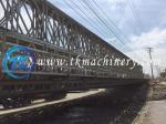 Steel Bailey Bridge Double Lane 7.35m Compact 200 Similar Acrow Bridge Zb200