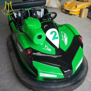 China Hansel adult and kids amusement park electric fiberglass body bumper toy cars factory