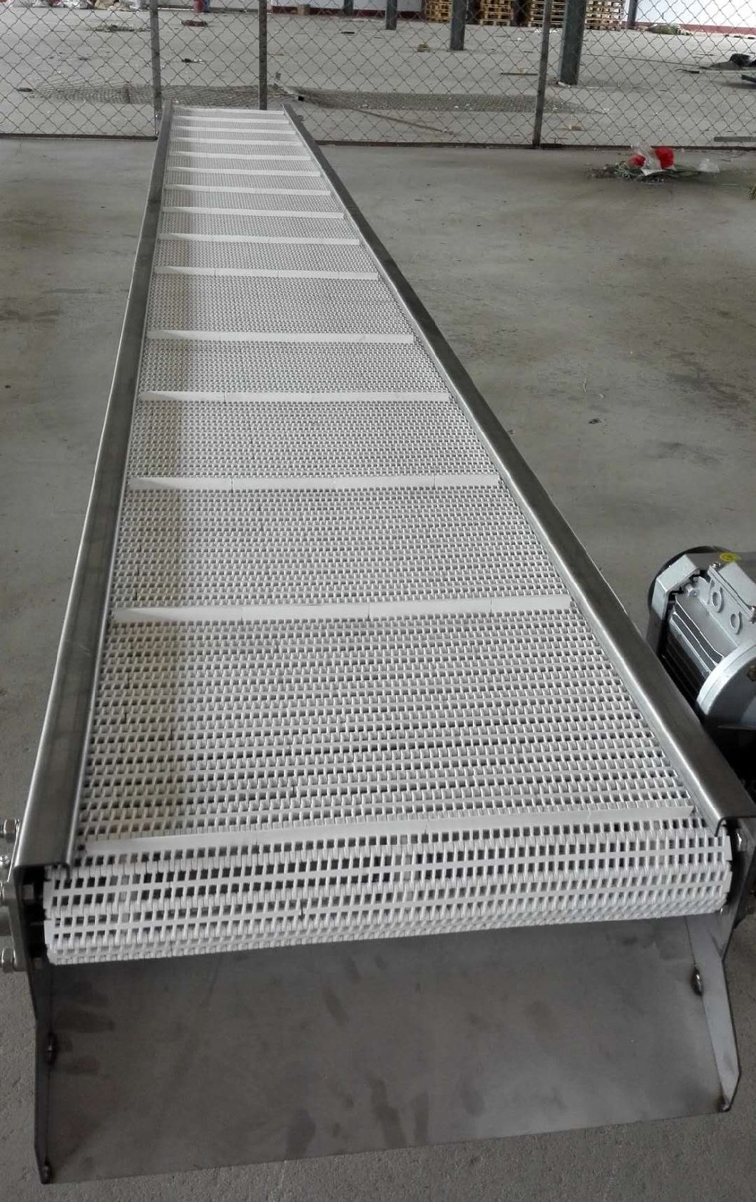 Flush Grid Belt in 27.2mm Pitch for Food/Fruit/Vegetable Processing Sale
