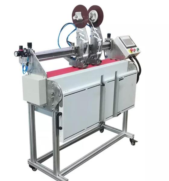 PVC Semi Automatic Double Sided Tape Machine Paper Cardboard Corrugated Board